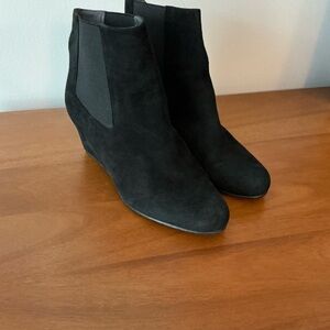 Stuart Weitzman Black Ankle Boots